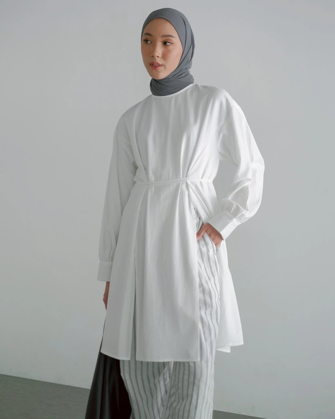 Soleil Tunic Kode 1438 Broken White